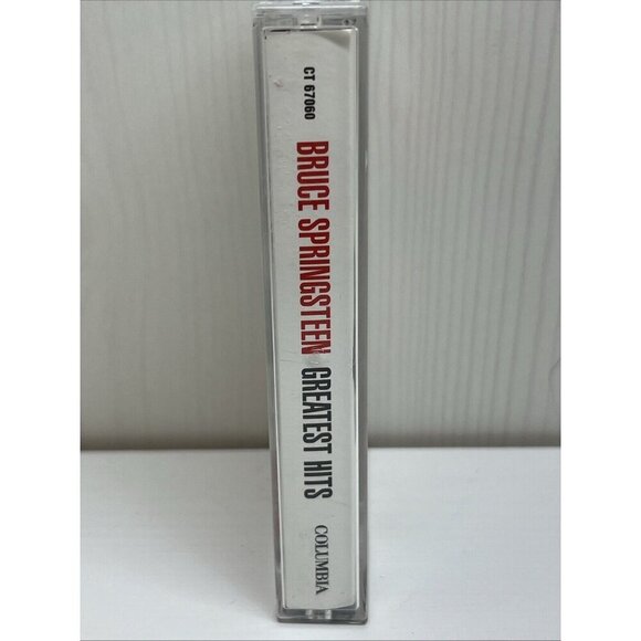 Vtge BRUCE SPRINGSTEEN Cassette Tape Greatest Hits & Born in the U.S.A  lot of 2 - Picture 3 of 16